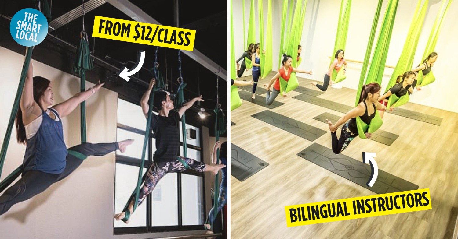 9 Aerial Yoga Studios in Singapore To Just ‘Hang Around’ To Get Fit
