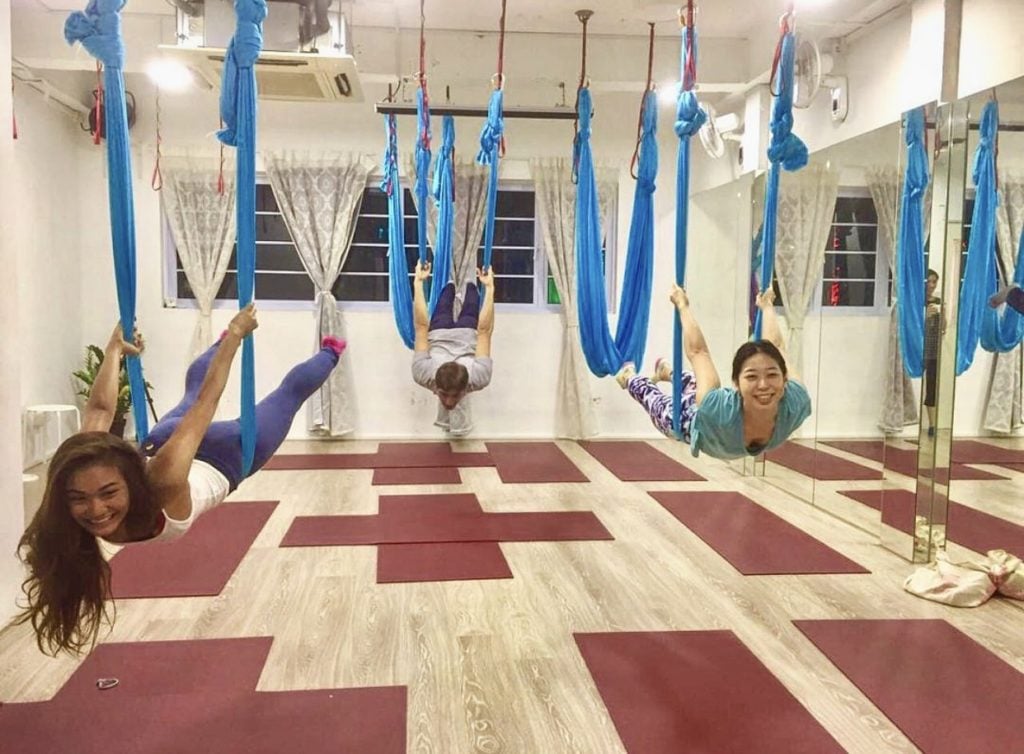 9 Aerial Yoga Studios in Singapore To Just ‘Hang Around’ To Get Fit