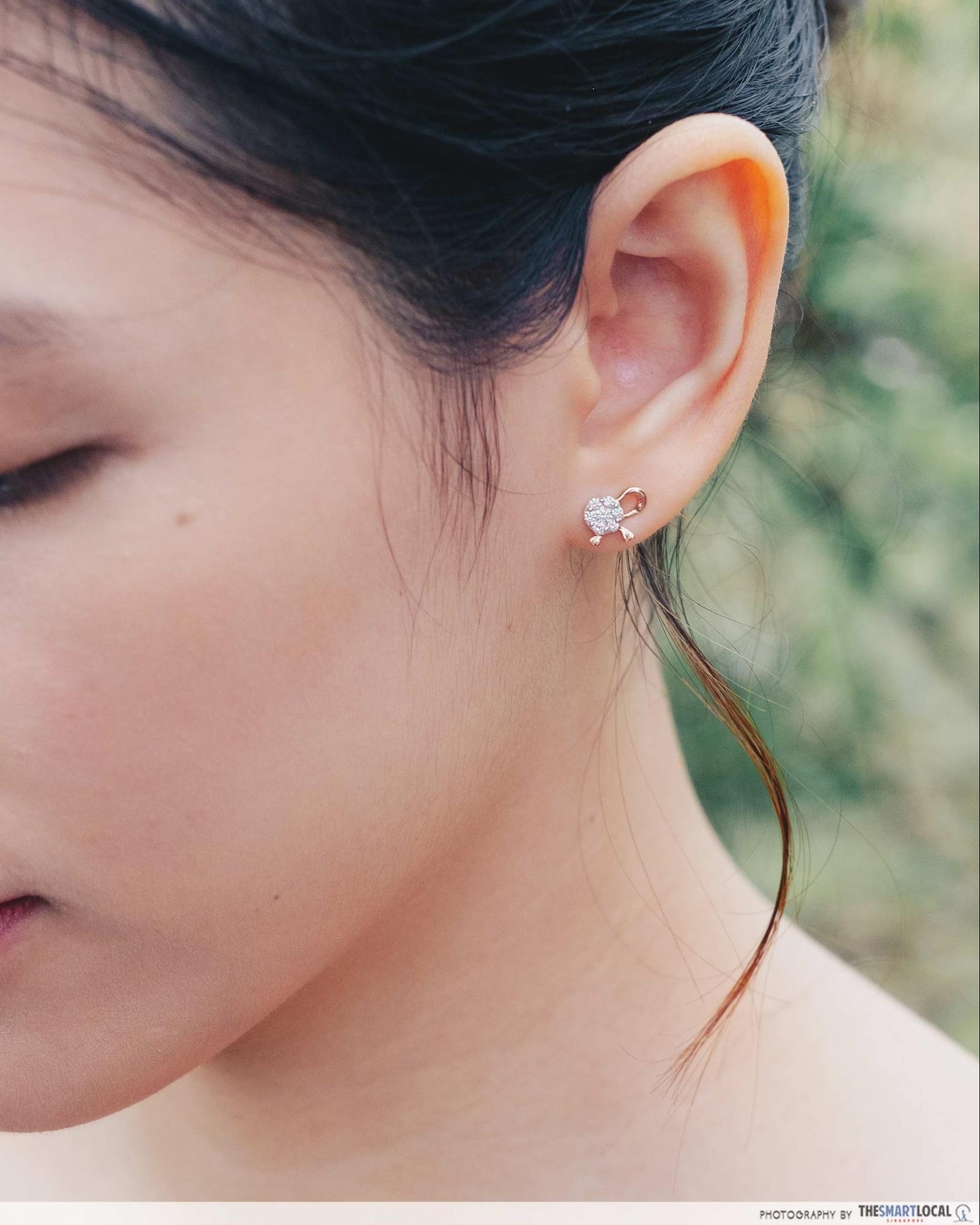 Lee Hwa Jewellery My Better Half Earrings