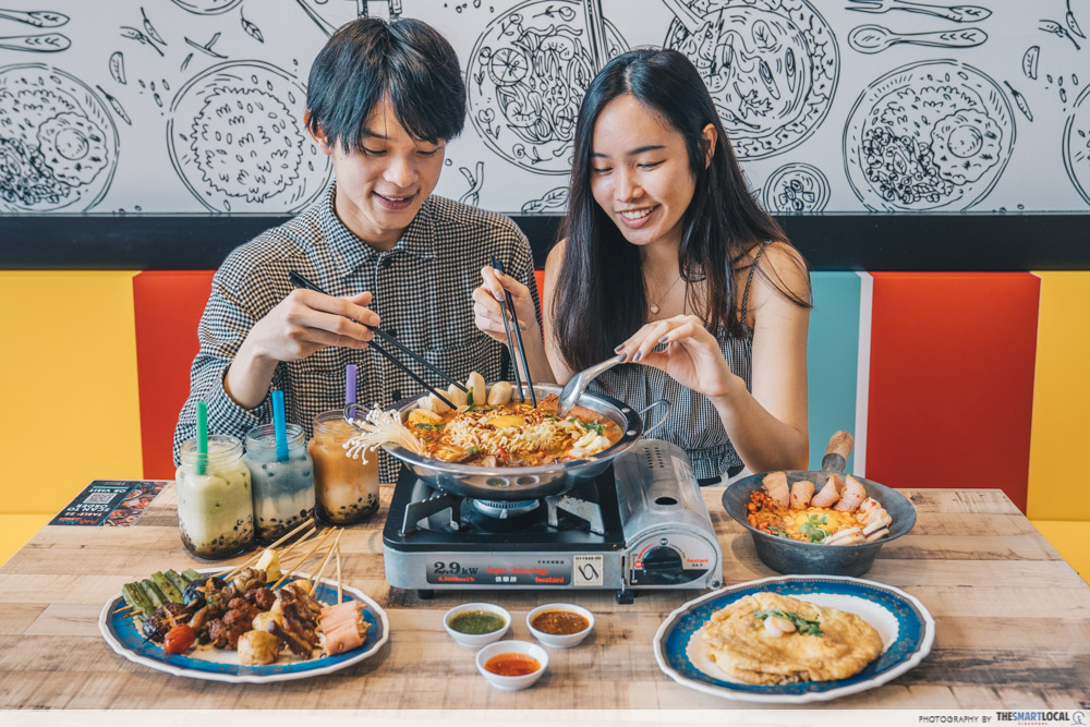 new-bugis-spots-2021 - eating thai food
