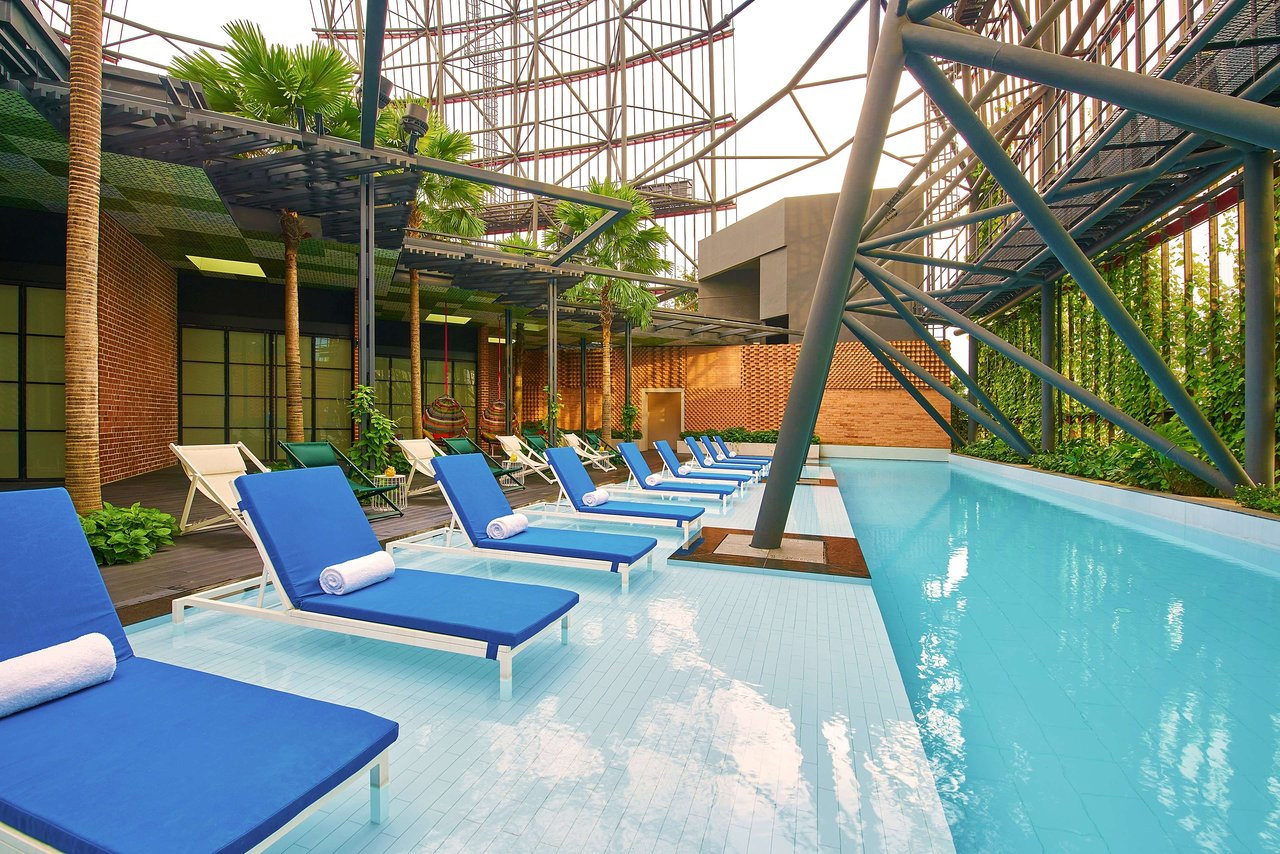 Oasia Hotel Downtown Pools