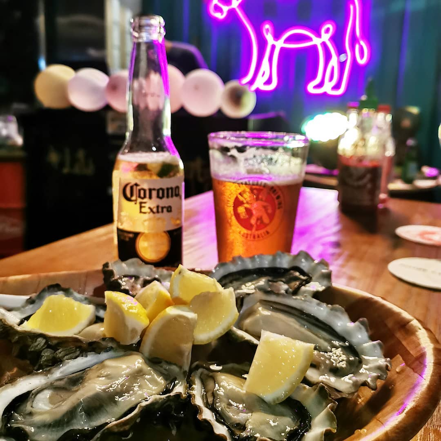 valentine's day blind dating at chimi's - fresh oysters