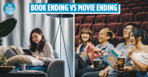 book ending vs movie ending