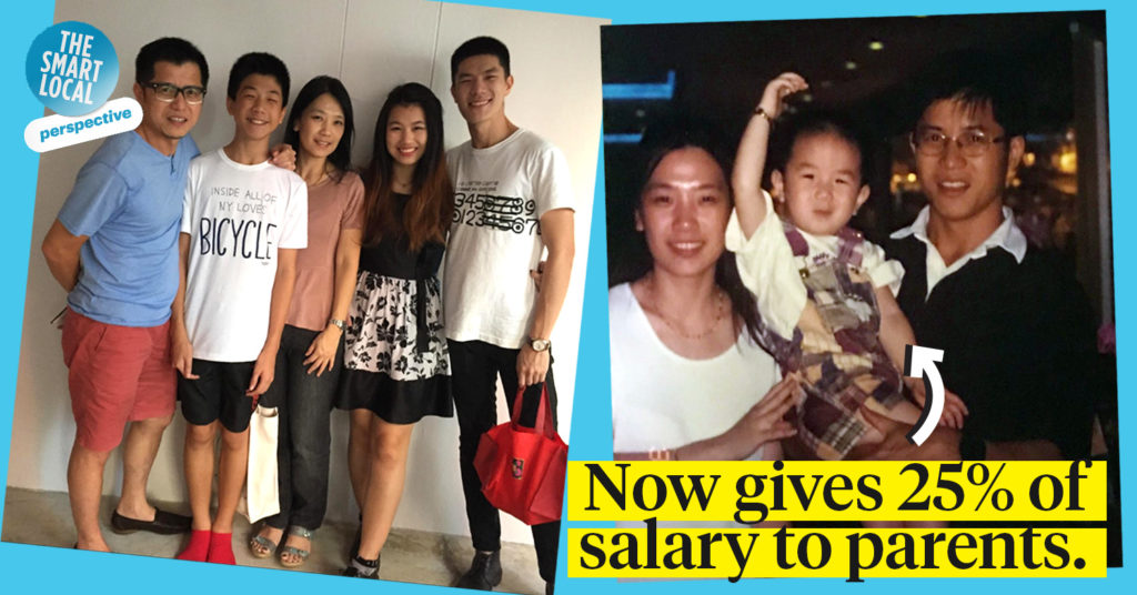 Giving Parents Salary in Singapore