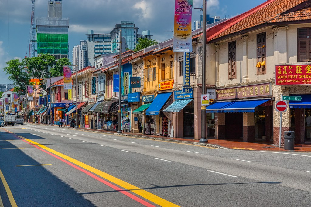 colourful shophouses and murals as you ride on bus 65