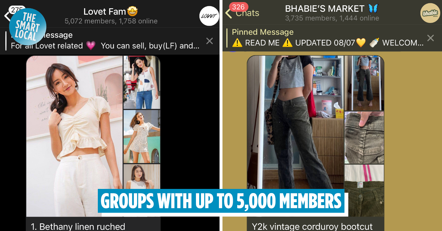 7 Telegram Groups To Sell Your Clothes In Singapore