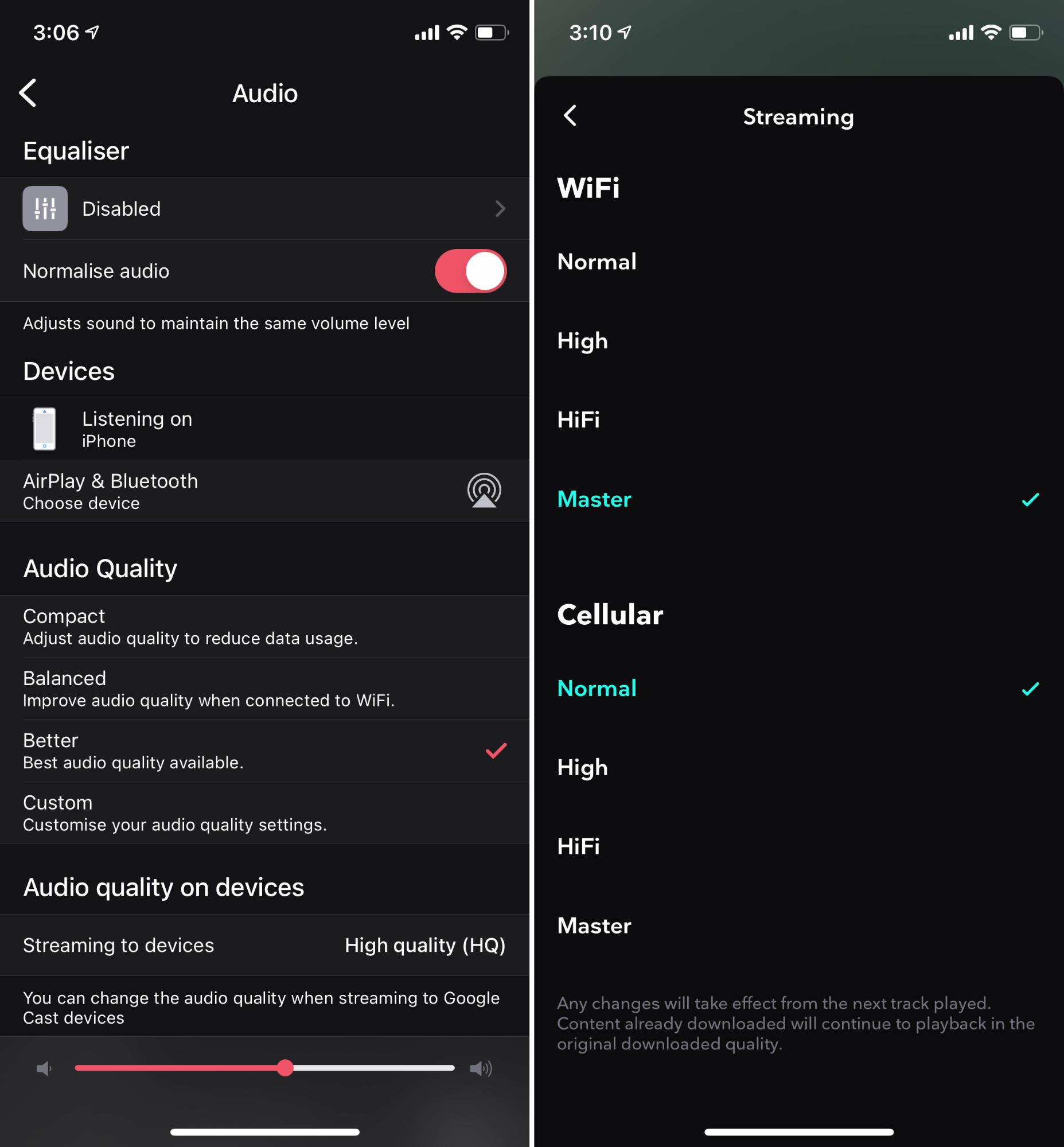 tidal vs spotify vs apple music sound quality