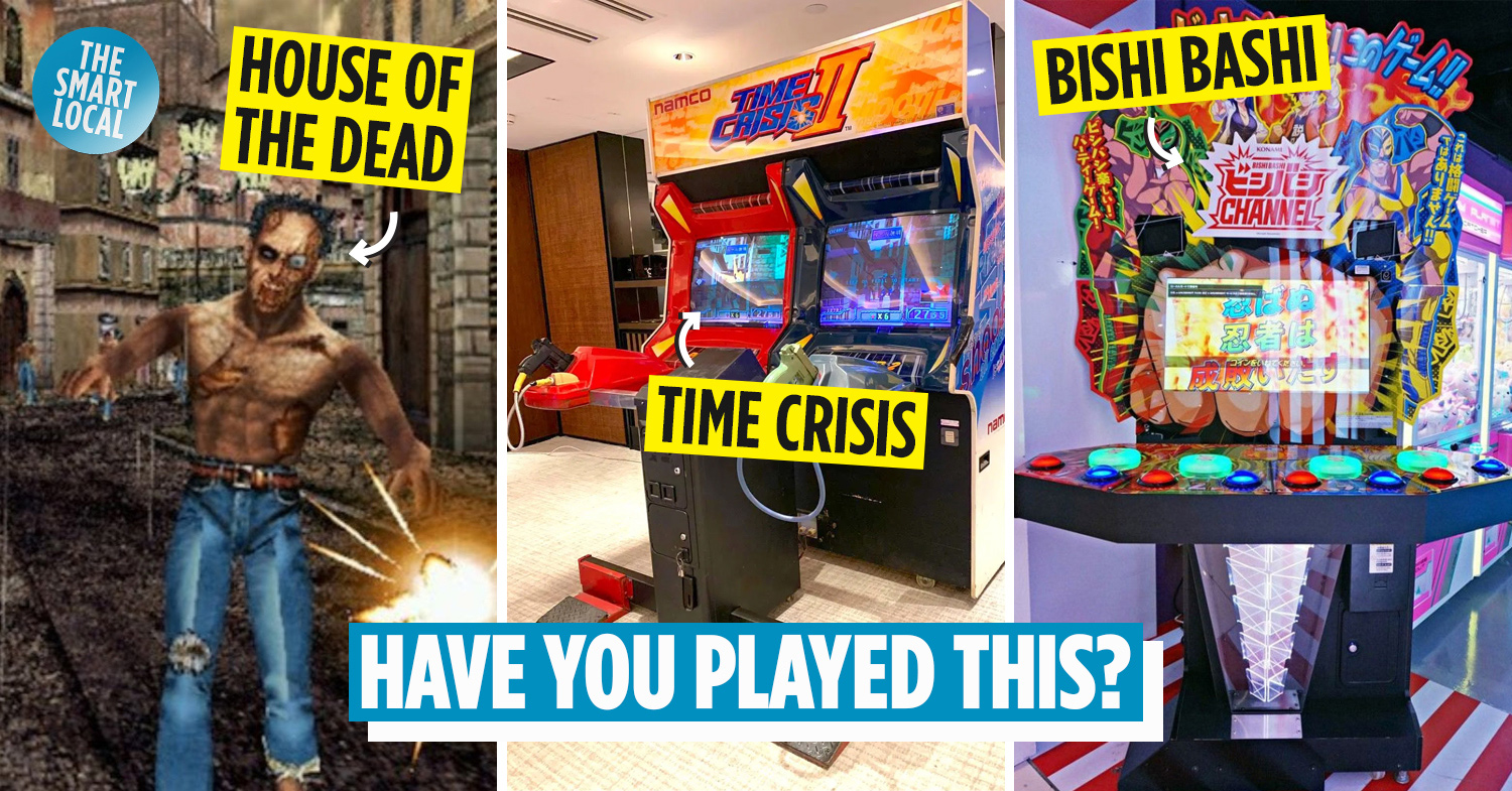 13 Arcade Games All Singaporean 90s Kids Used To Play