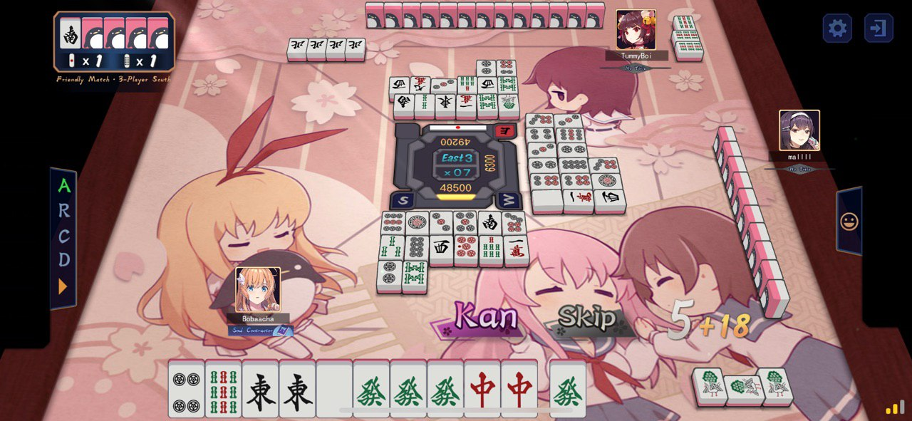 Âmes de Mahjong