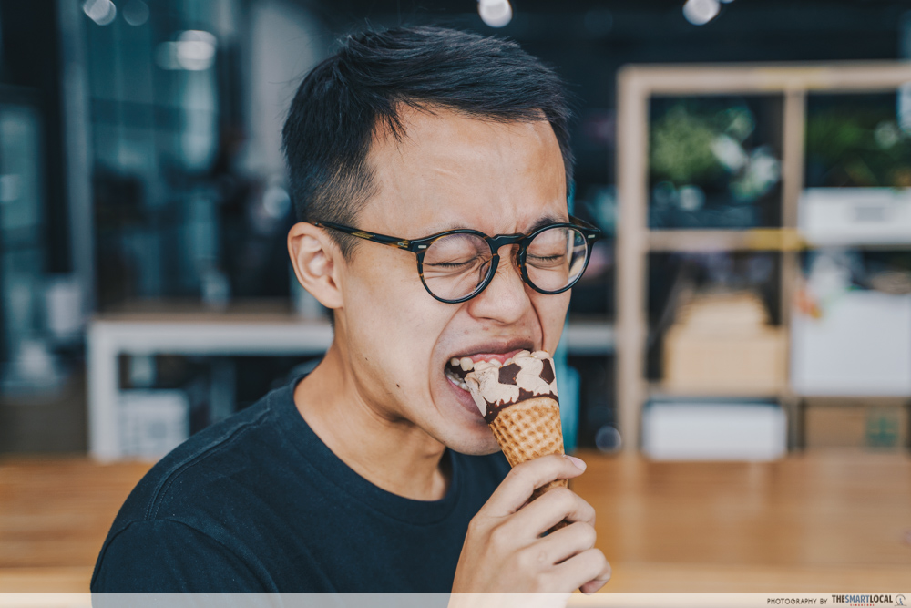 sensitive teeth cure - sensitivity when eating ice cream