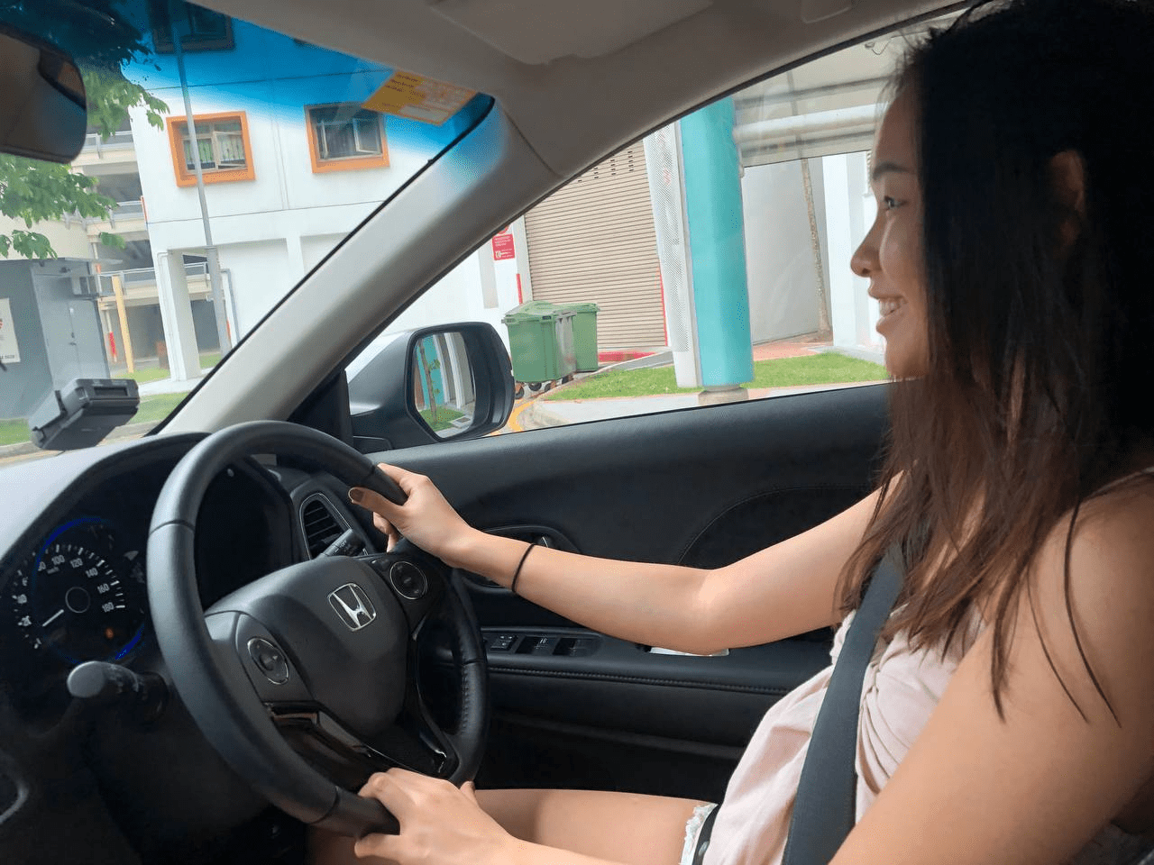 driving-in-singapore - drivers seat