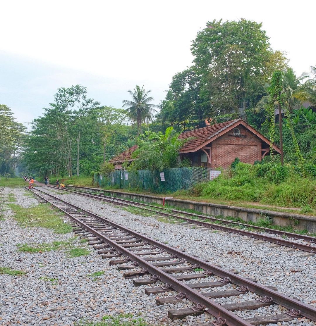 green corridor - Old Bukit Timah Railway Station 