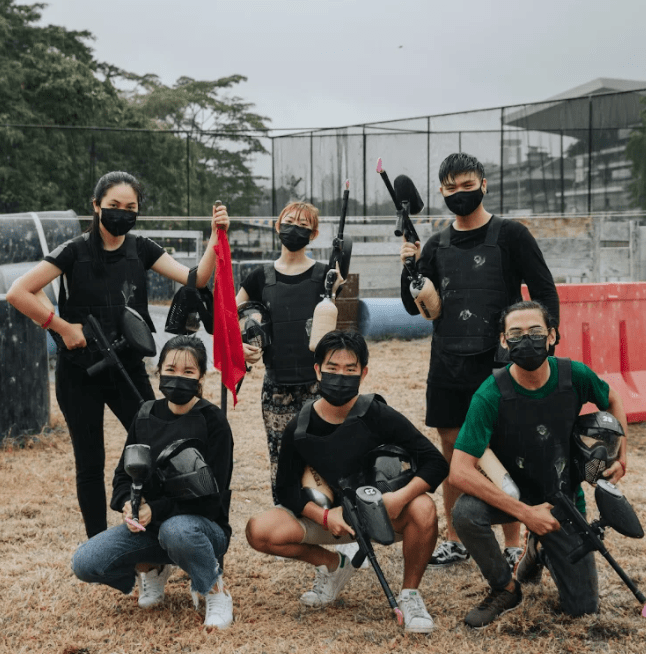 Active Outing Ideas - Paintball