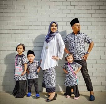 8 Online Stores To Buy Matching Baju Kurung For The Family This Hari Raya