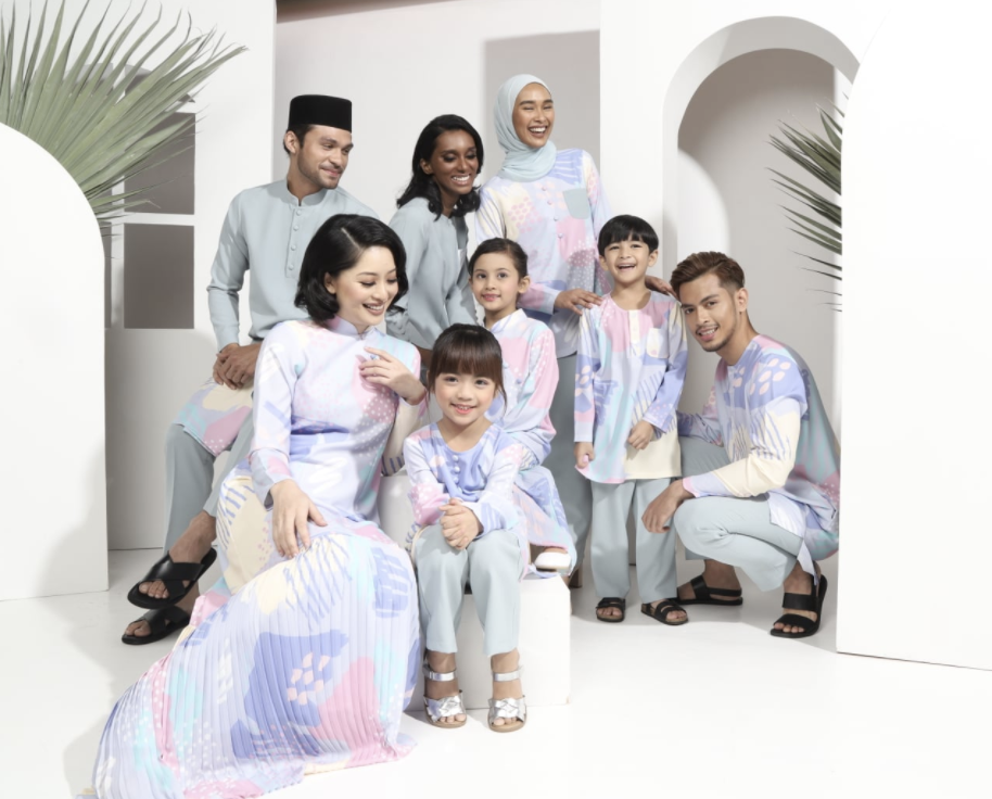 8 Online Stores To Buy Matching Baju Kurung For The Family This 