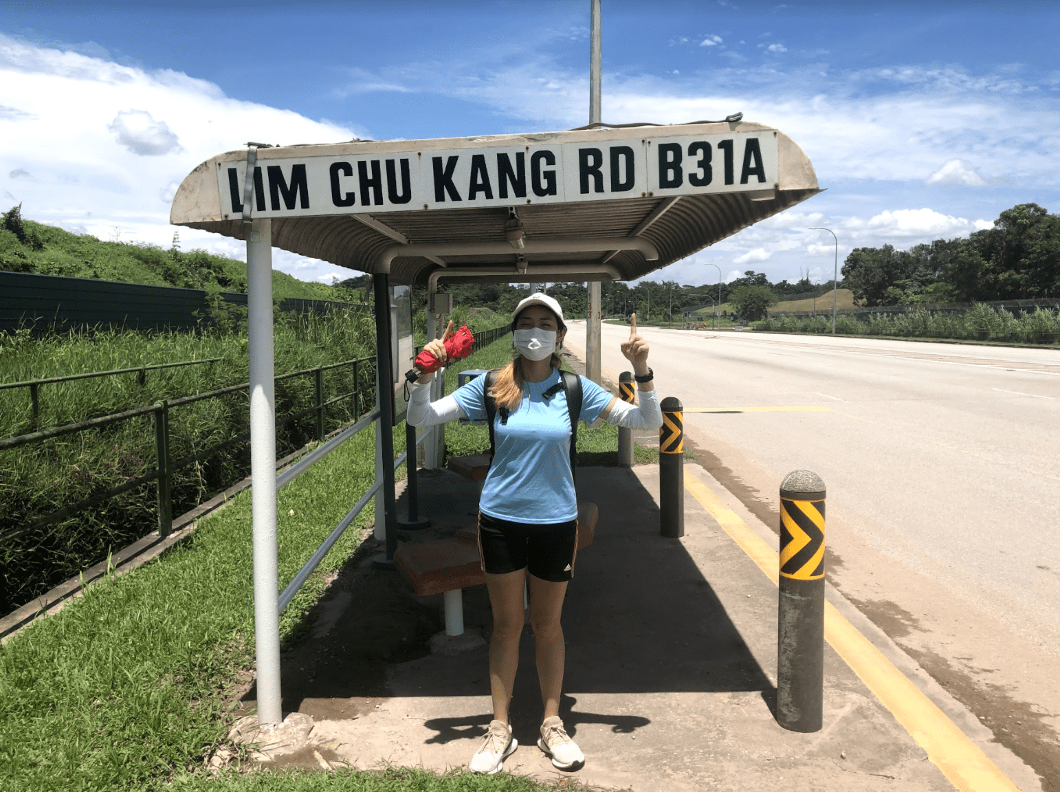 150km singapore walking trail - lim chu kang