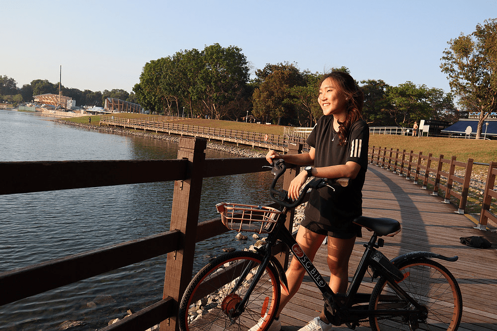 Long-distance cycling routes - bedok reservoir