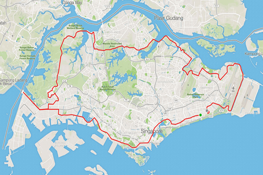 round island route cycling