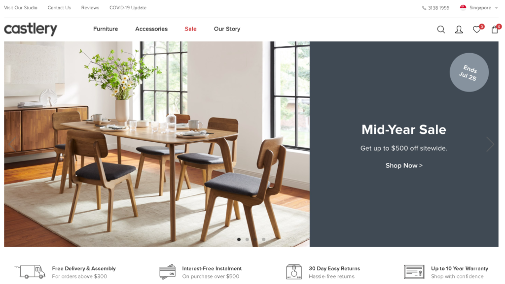 14 Online Furniture Stores In Singapore For Lazy Homeowners