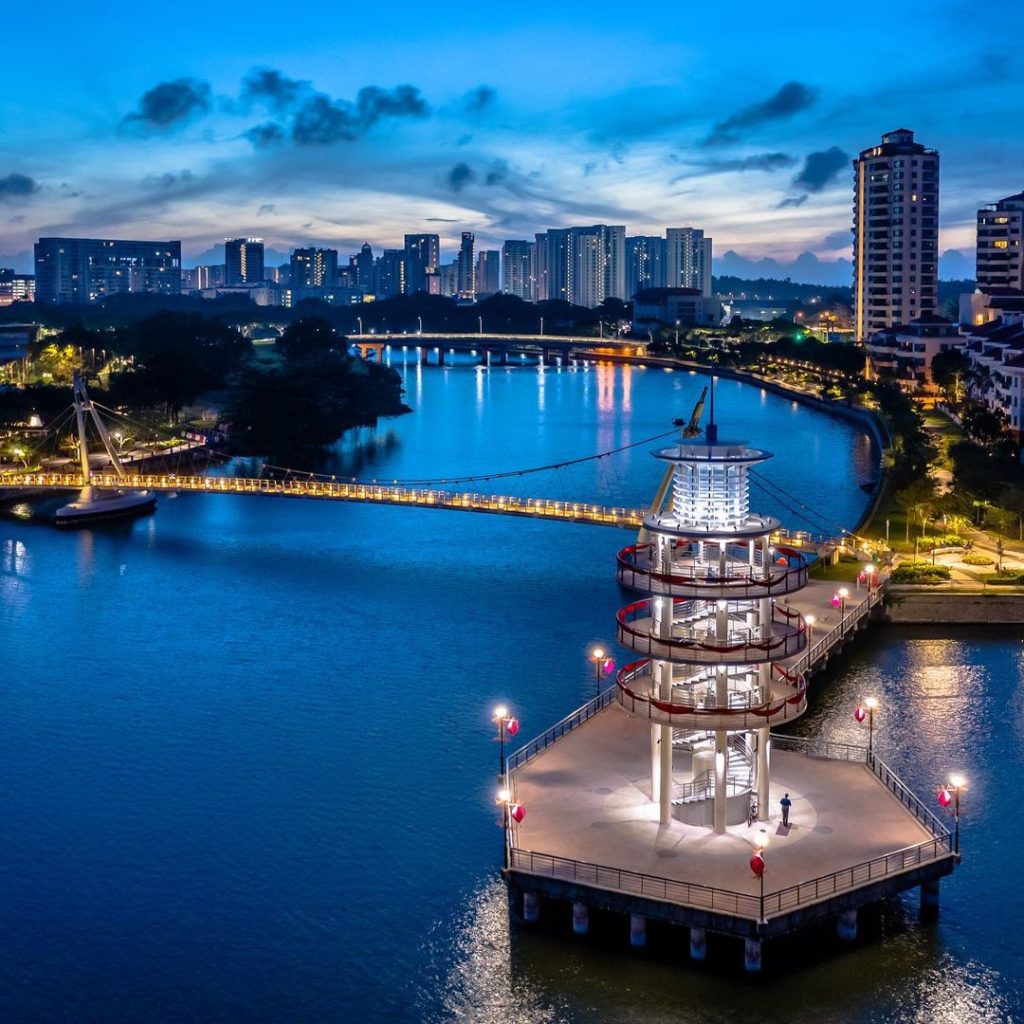 Tanjong Rhu Promenade - Lookout Tower, Aesthetic Bridge & PCNs