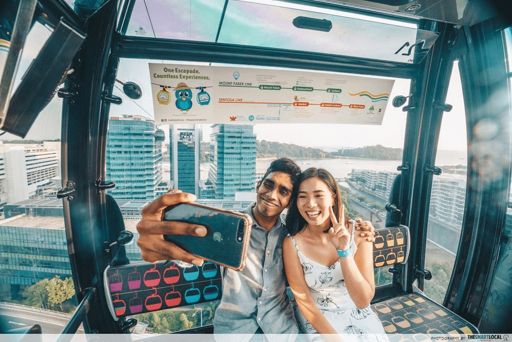 Date Ideas Singapore - Cable Car Ride