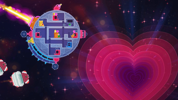 Online co-op games - Lovers In A Dangerous Spacetime