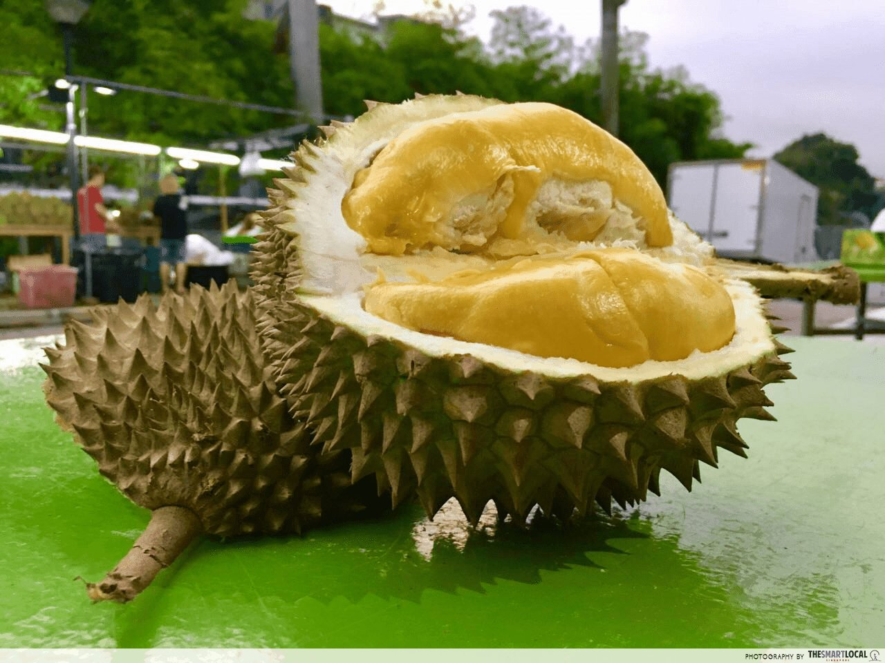 durian in singapore