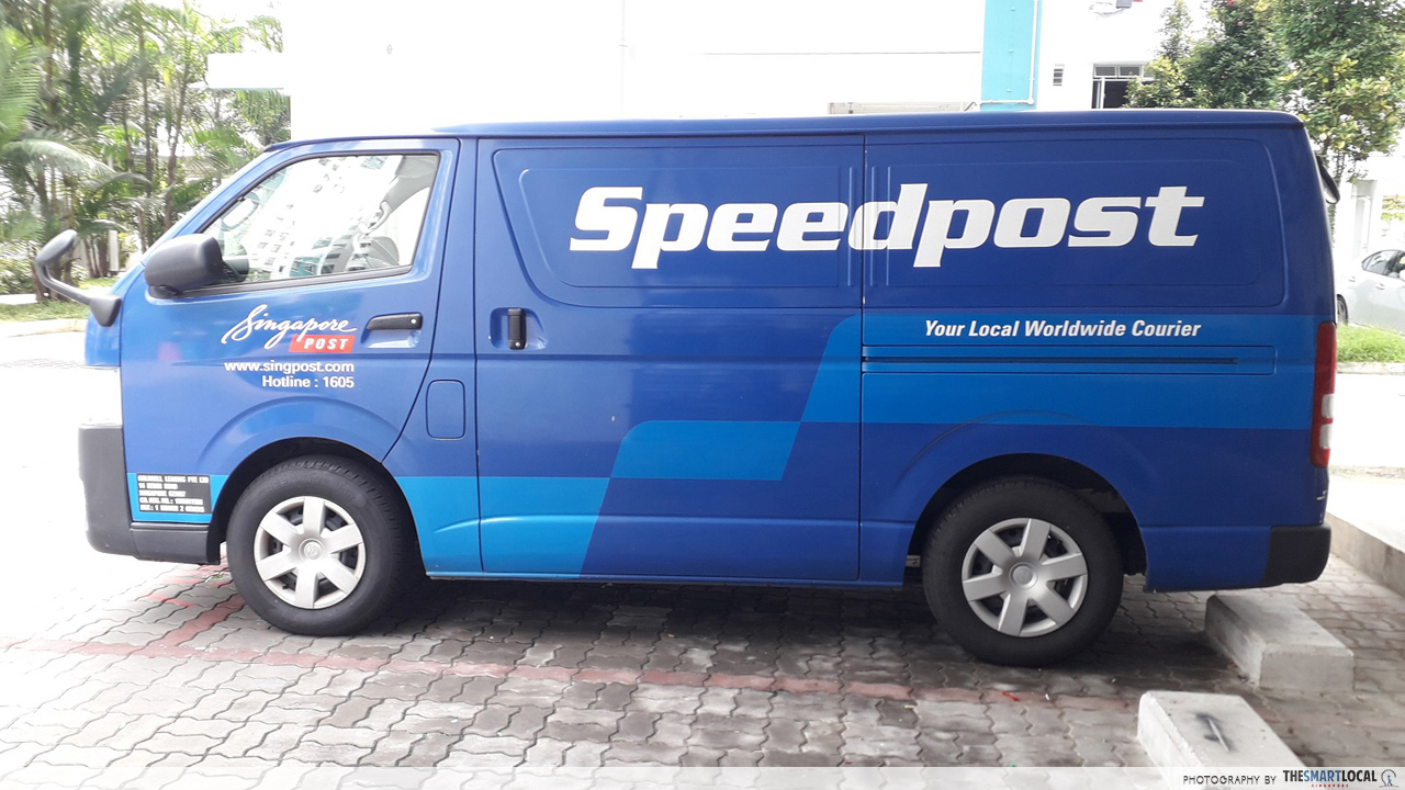 speedpost delivery service
