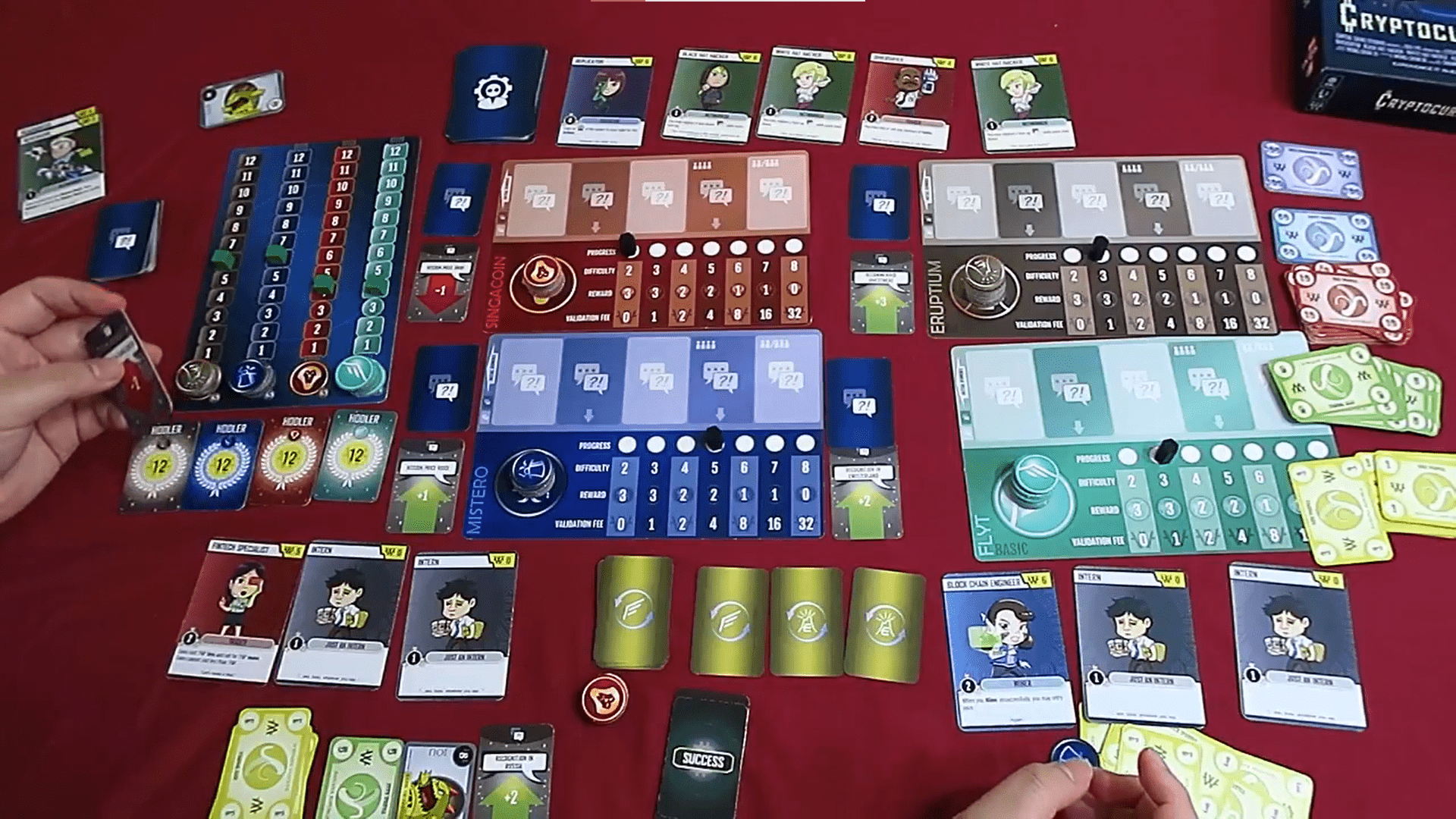 Cryptocurrency Board Games