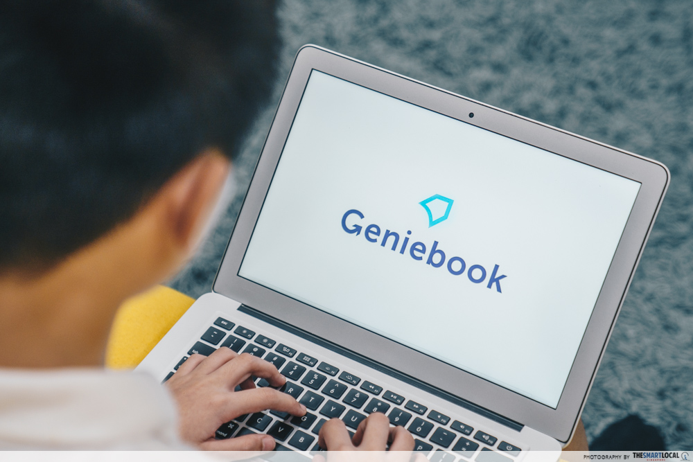 geniebook - website