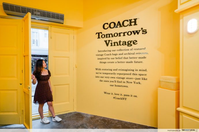 coach pop up store