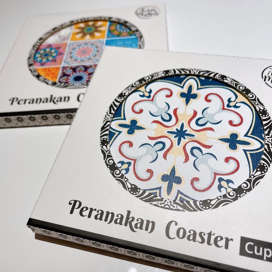 Peranakan coasters