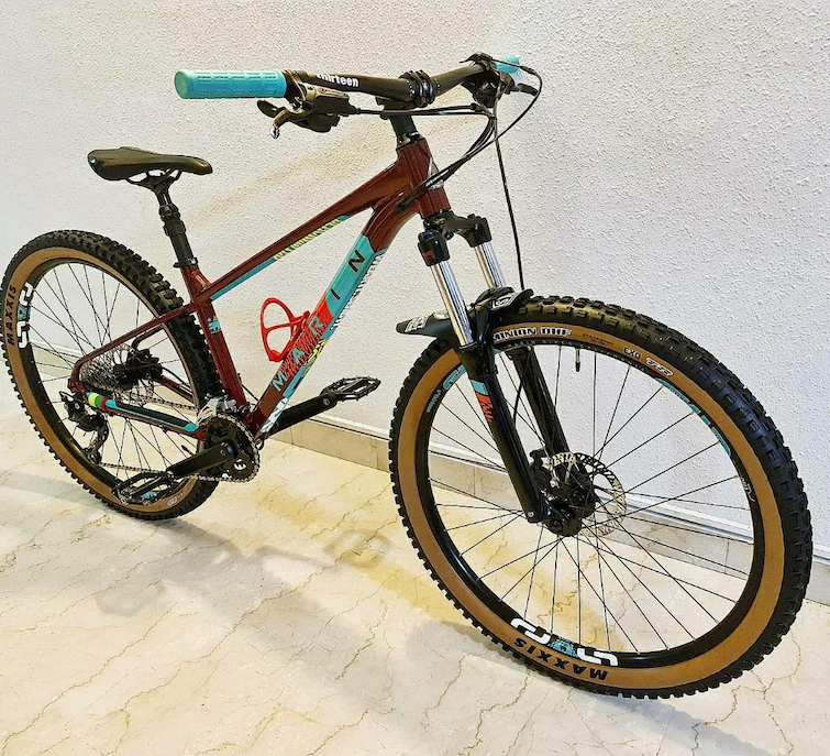 modified marin bobcat with dropper seatpost