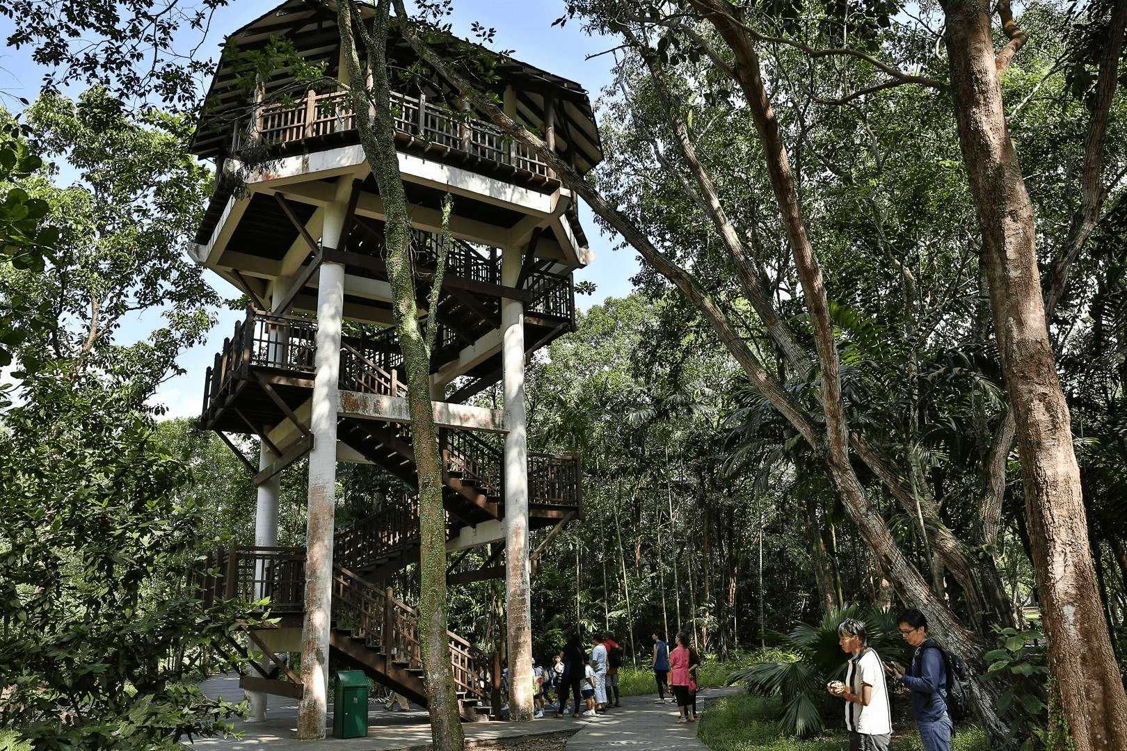 ghost hunting - birdwatcher tower