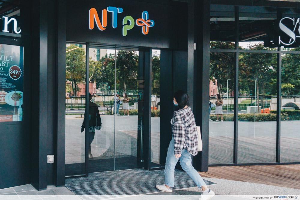 NTP+ - mall entrance