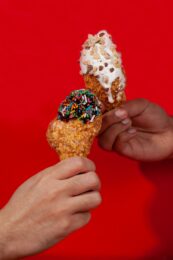 Swensen’s Now Has Crunchy “Fried Chicken” Ice Cream