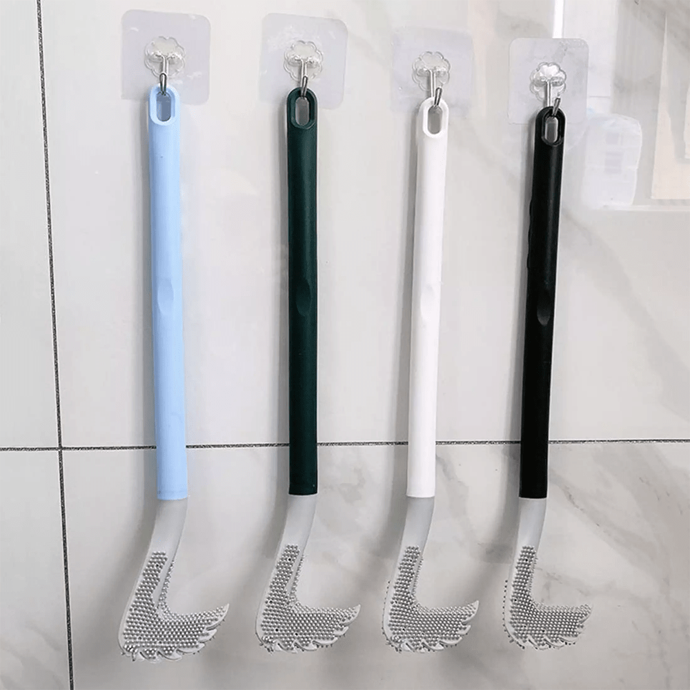 cleaning tools - silicone toilet brush