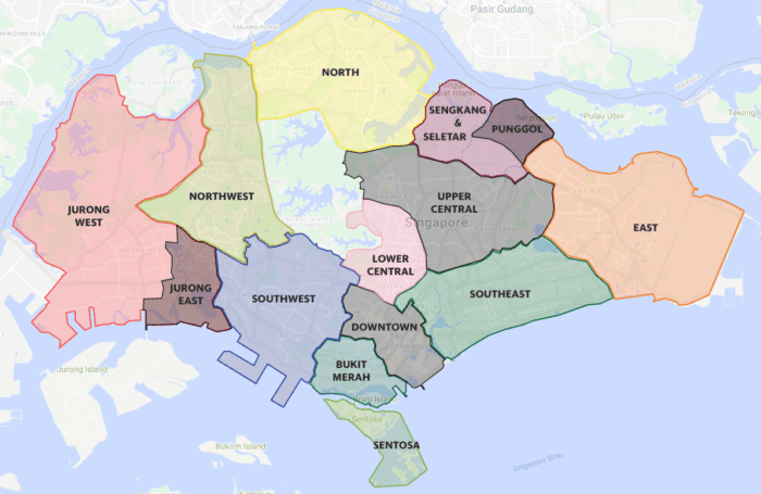 zones in singapore