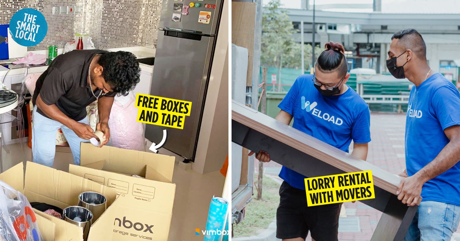 10 Moving Services In Singapore To Shift Your Mountain Of Stuff With Professional Diy Options