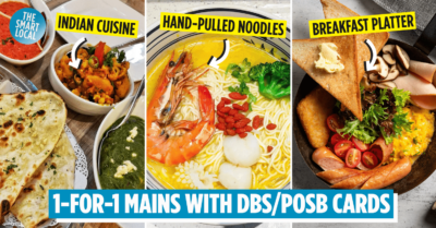 DBS 1-for-1 dining deals