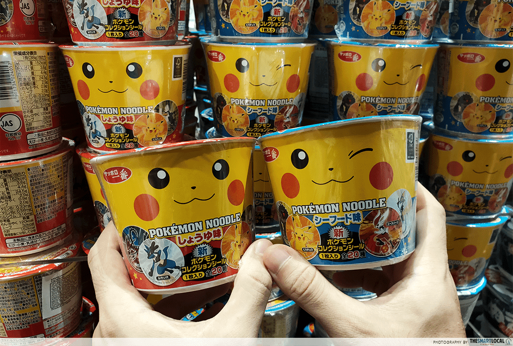 Sanyo Pokemon cup noodles