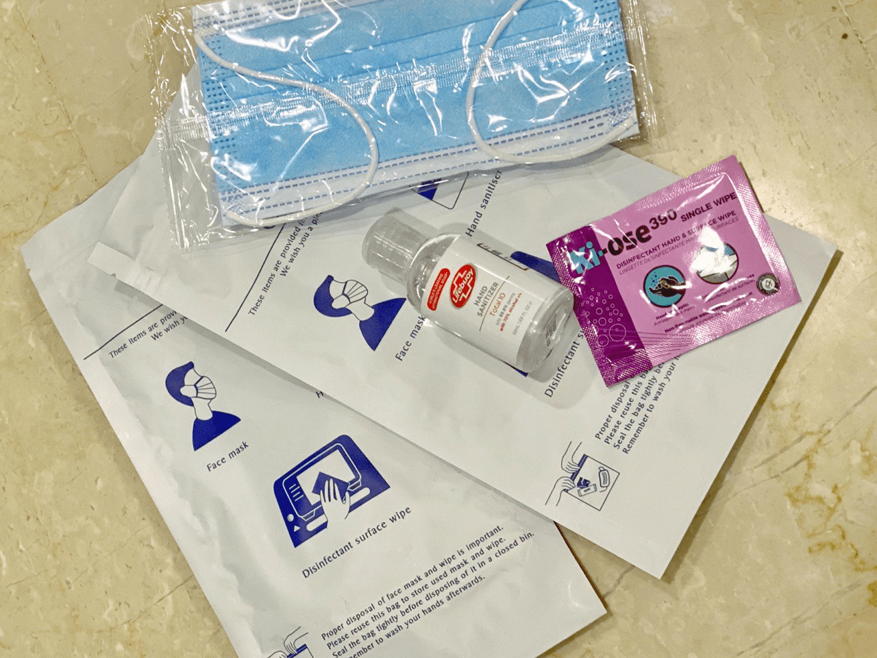 singapore airlines care kit