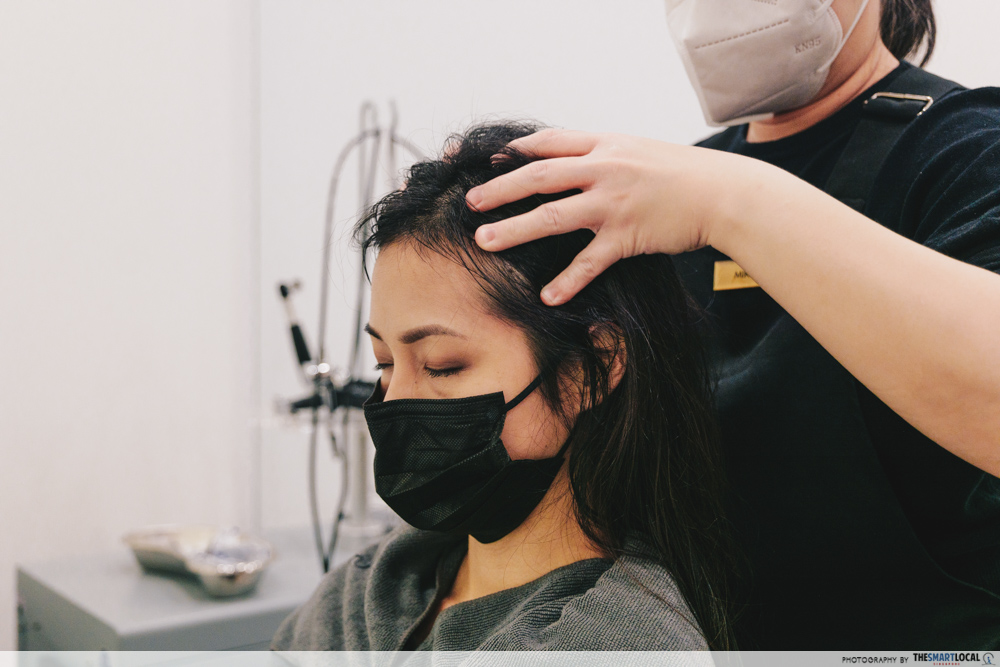 Hair loss treatment at PHS Hairscience