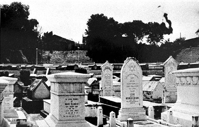 former jewish cemetery in novena