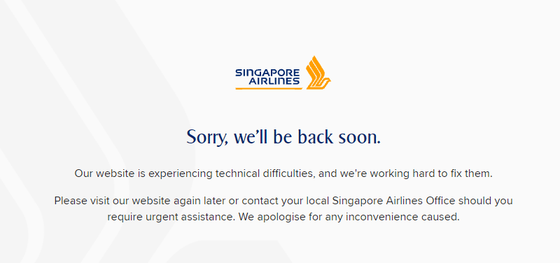 Singapore Airlines - vaccinated travel lane