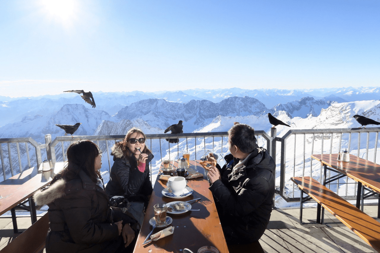 Dining At German Alps