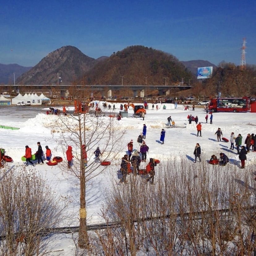 Korean islands - Jaraseom Winter Festival