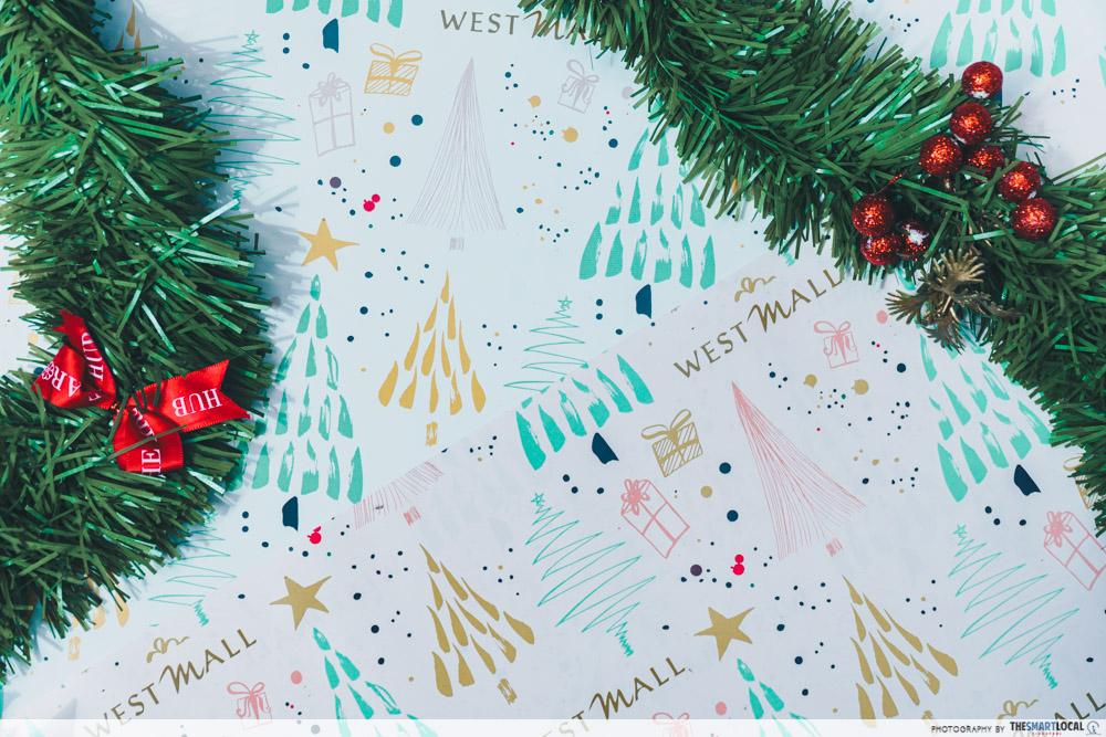 West Mall Christmas - Wrapping paper