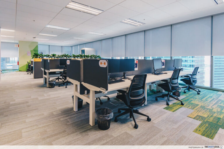 Amazon SG's Newest Office Has Mini Cafes & Giant Board Game Walls