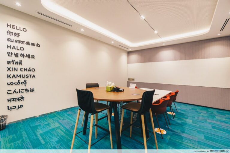 Amazon SG's Newest Office Has Mini Cafes & Giant Board Game Walls